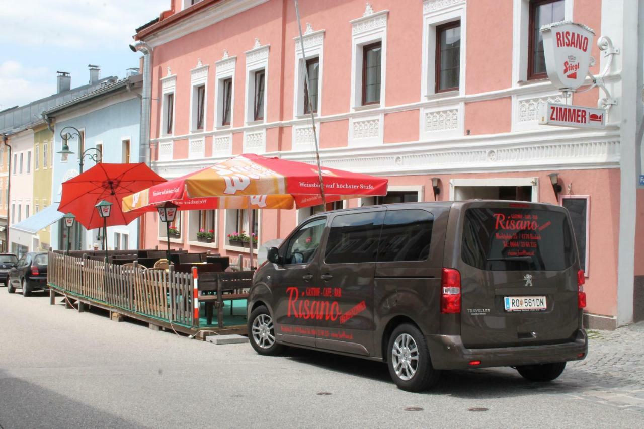 Gasthof-Cafe-Risano Haslach an der Mühl エクステリア 写真