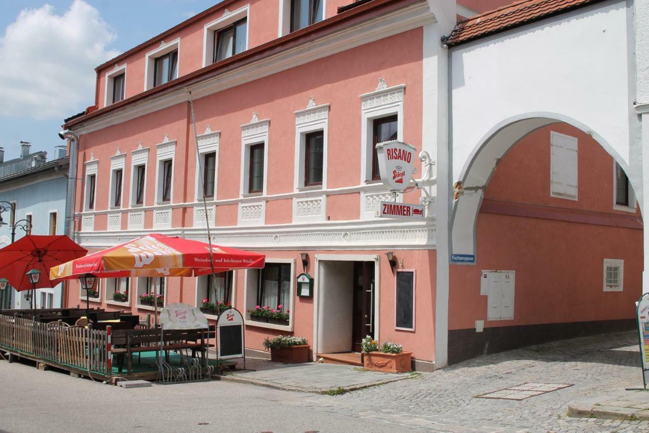 Gasthof-Cafe-Risano Haslach an der Mühl エクステリア 写真